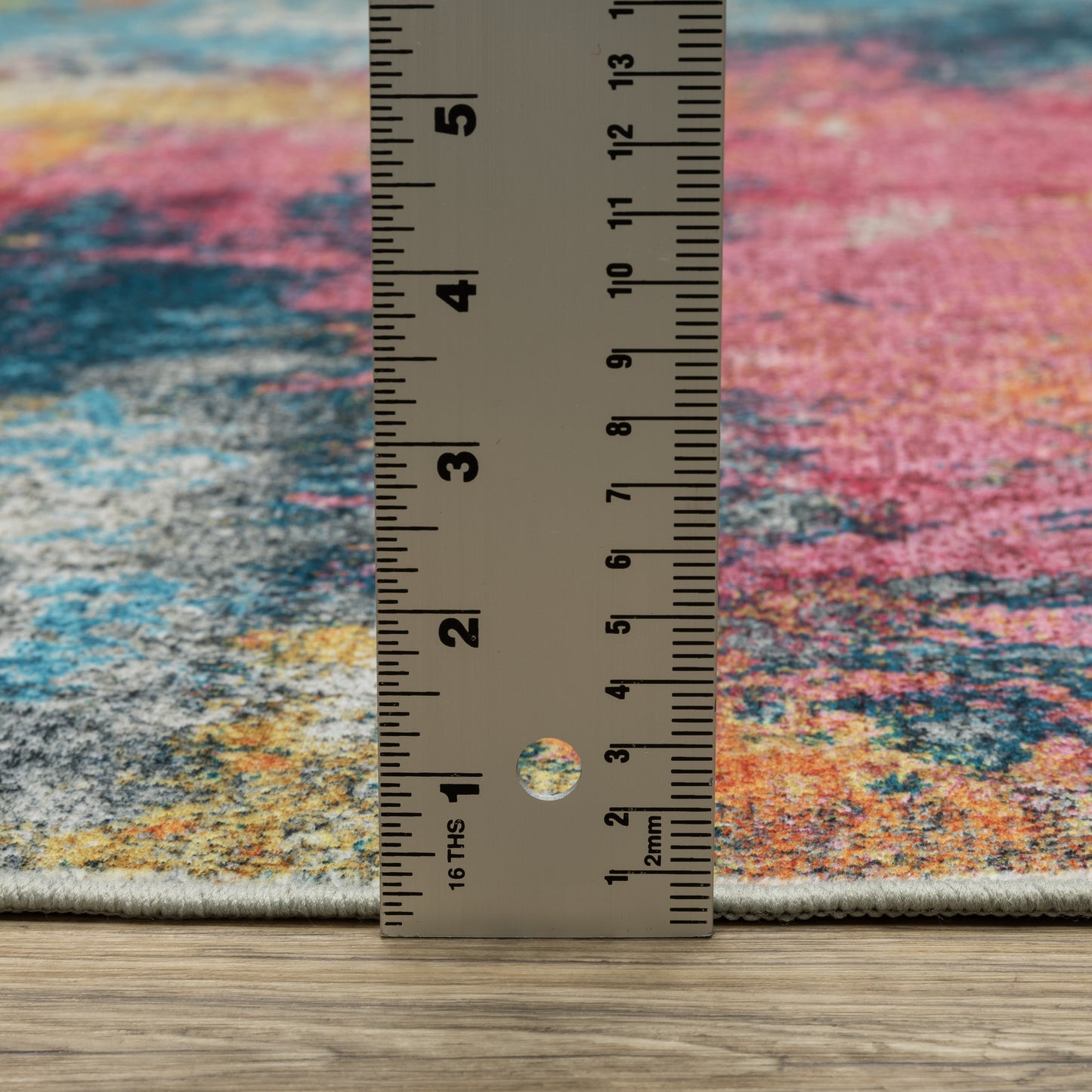 Sumter Abstract Multi/ Multi Flat Weave Rug