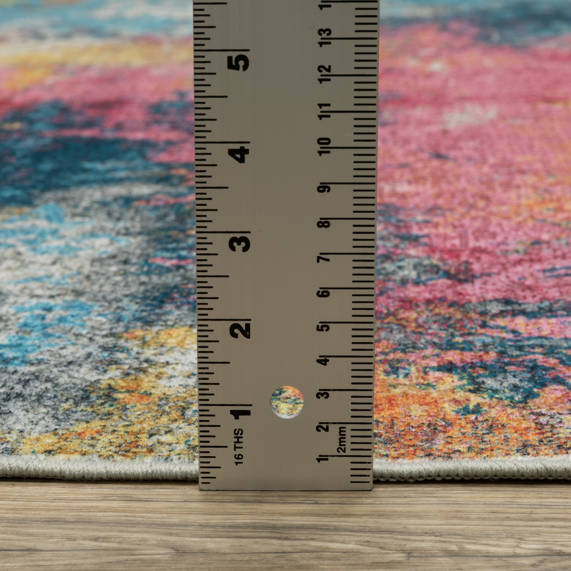 Sumter Abstract Multi/ Multi Flat Weave Rug