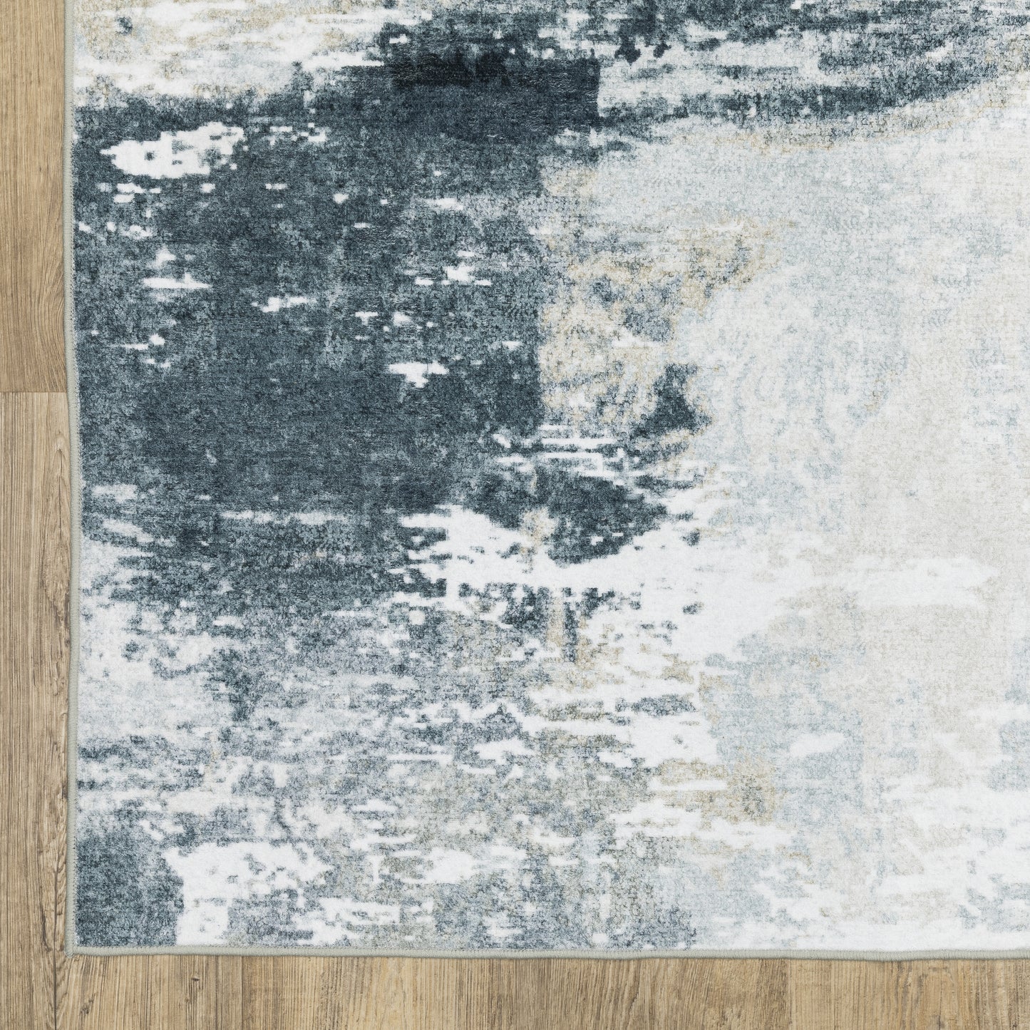 Sumter Abstract Ivory/ Grey Flat Weave Rug