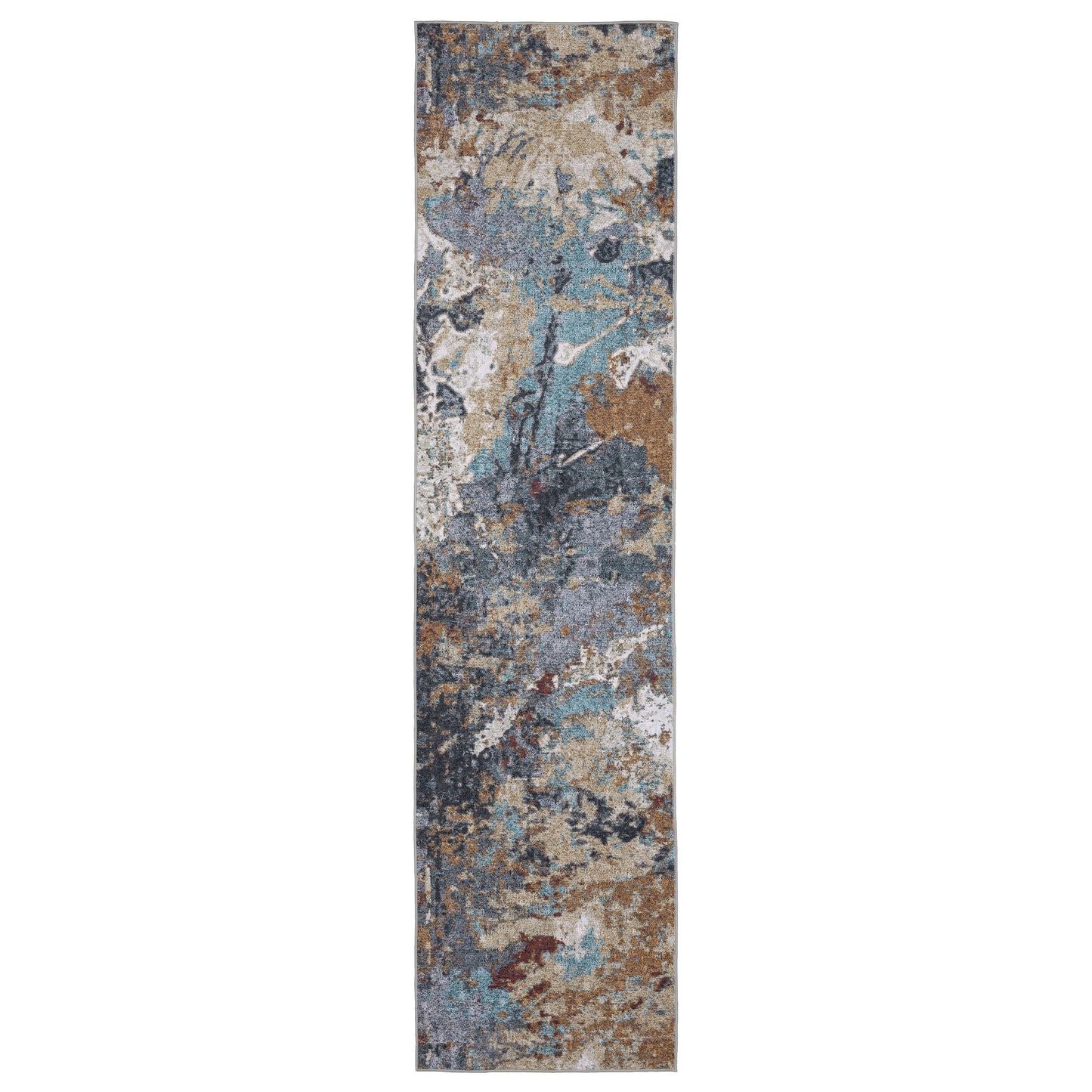 Sumter SUM13 Blue Abstract Rug