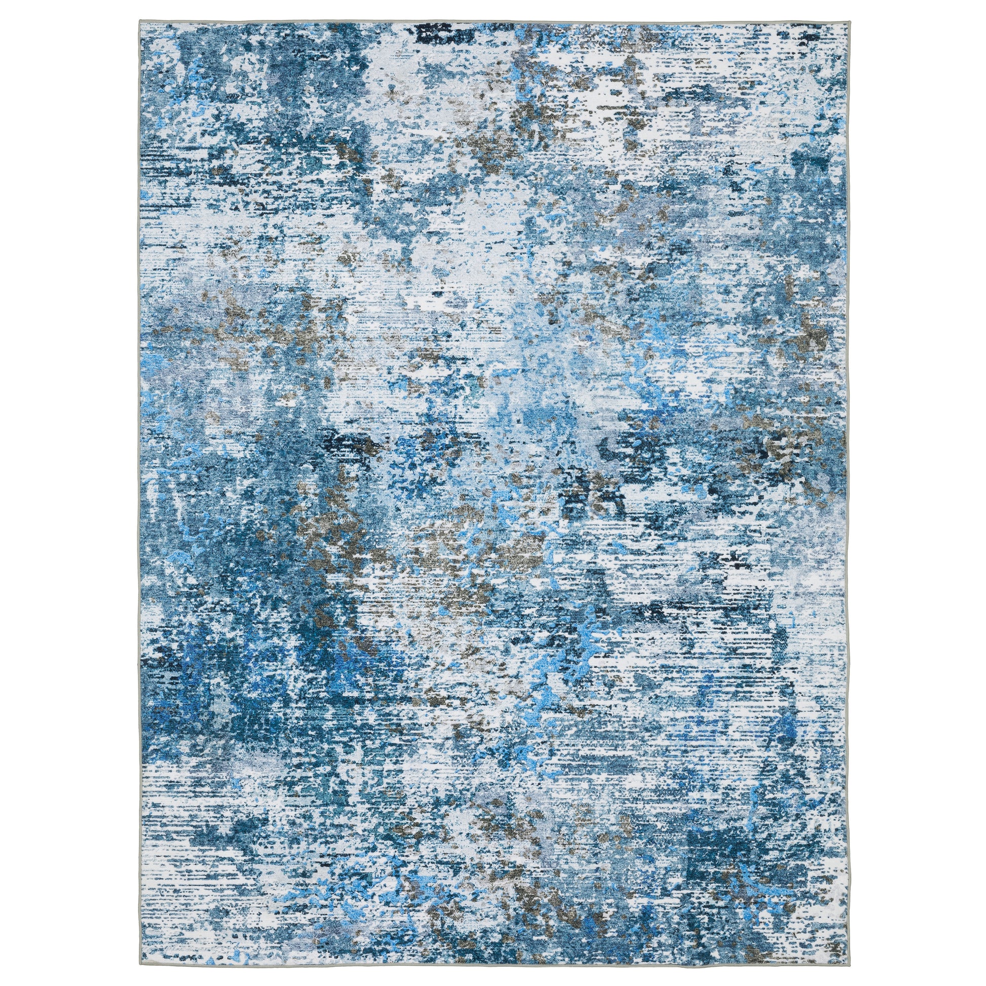 Sumter SUM14 Blue Abstract Rug