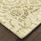 Tallavera 55606 Green Distressed Rug