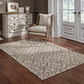 Tallavera 55607 Brown Distressed Rug