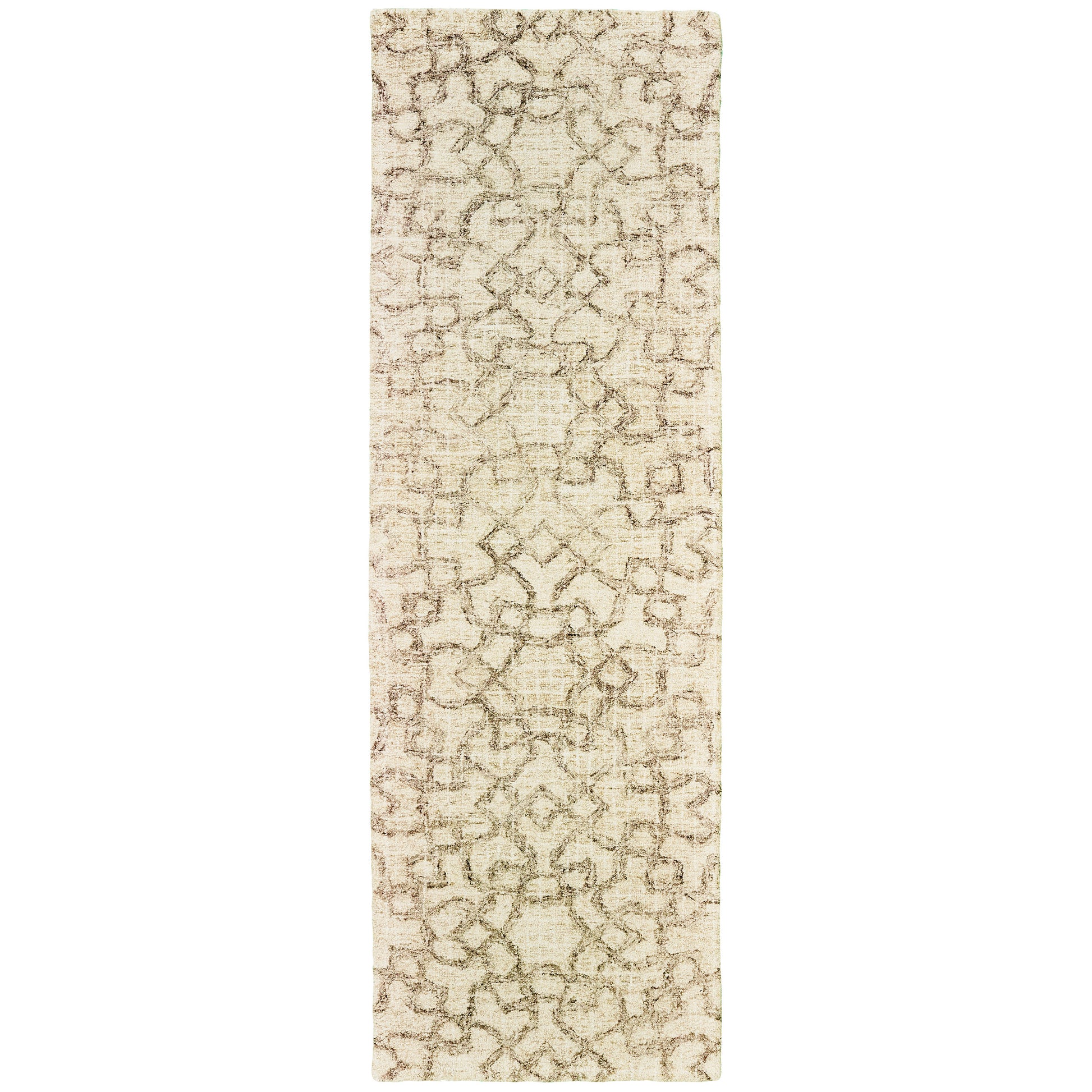Tallavera 55608 Tan Distressed Rug