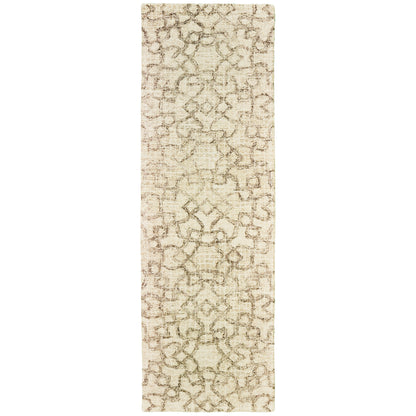 Tallavera 55608 Tan Distressed Rug