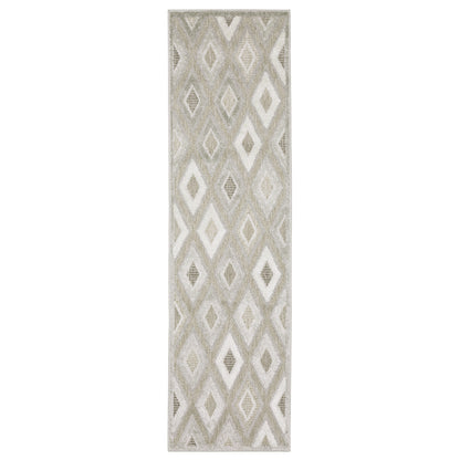 Tangier TAN02 Beige Lattice Rug