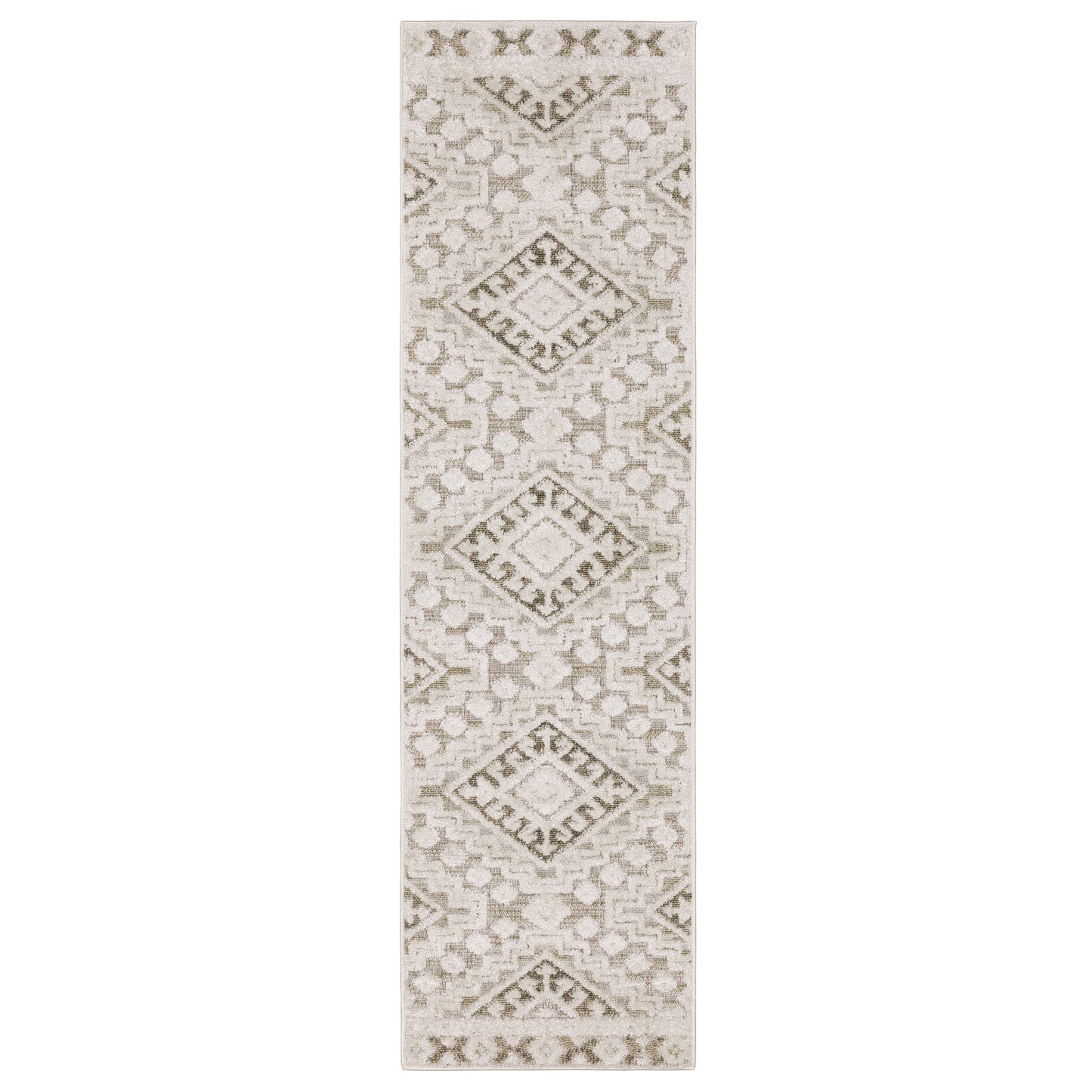 Tangier TAN03 Beige Medallion Rug