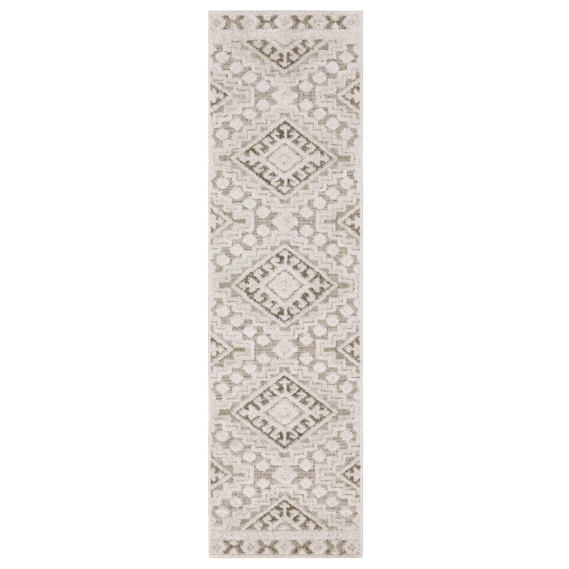 Tangier TAN03 Beige Medallion Rug