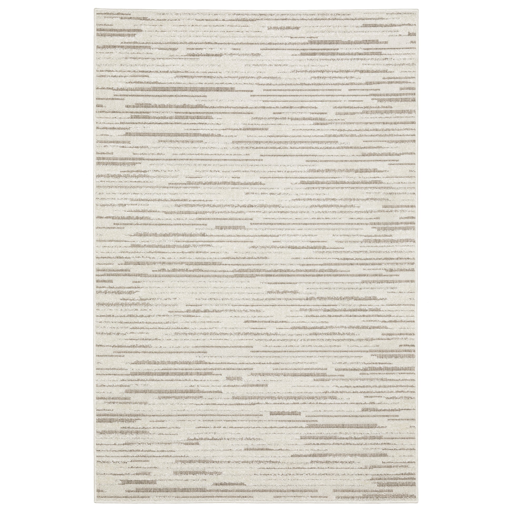 Tangier TAN07 Ivory Stripe Rug
