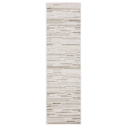 Tangier TAN07 Ivory Stripe Rug