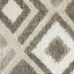 Tangier TAN10 Brown Geometric Rug