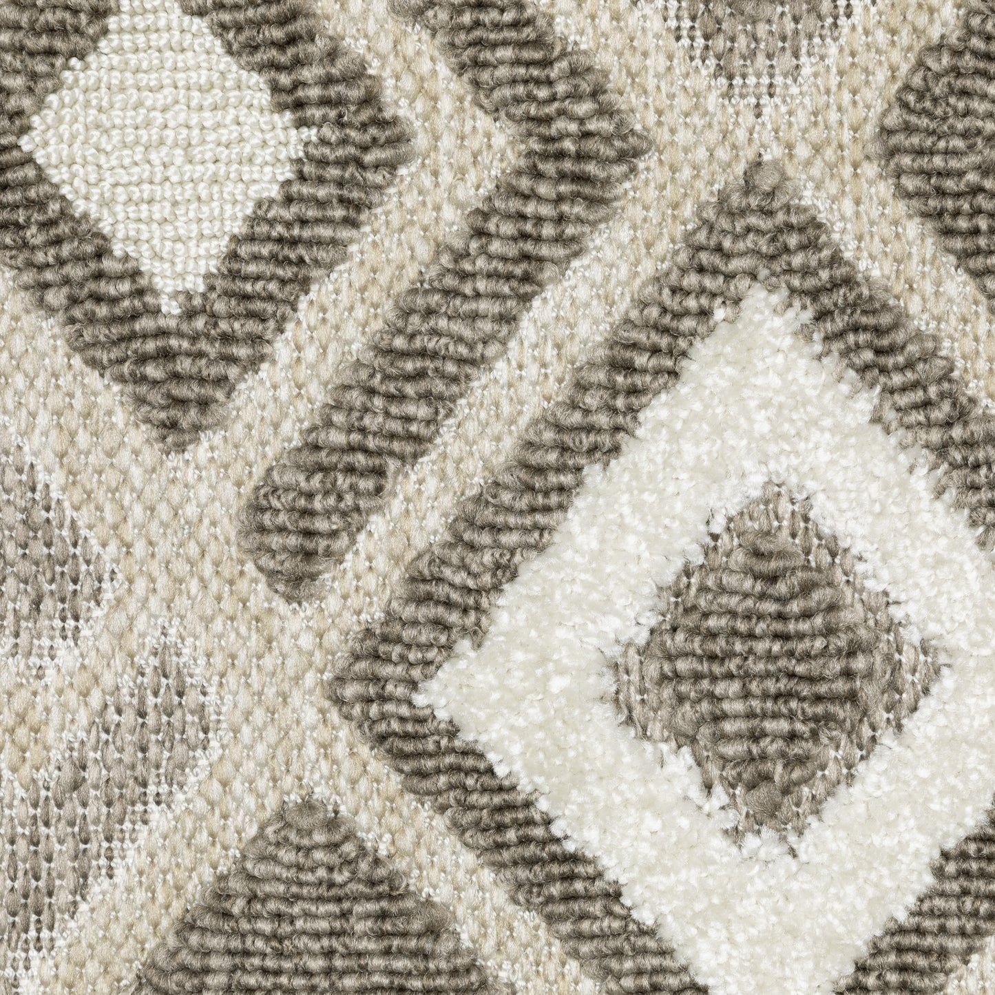 Tangier TAN10 Brown Geometric Rug