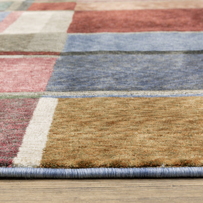 Tisdell Geometric Multi/ Multi Cut Pile Rug