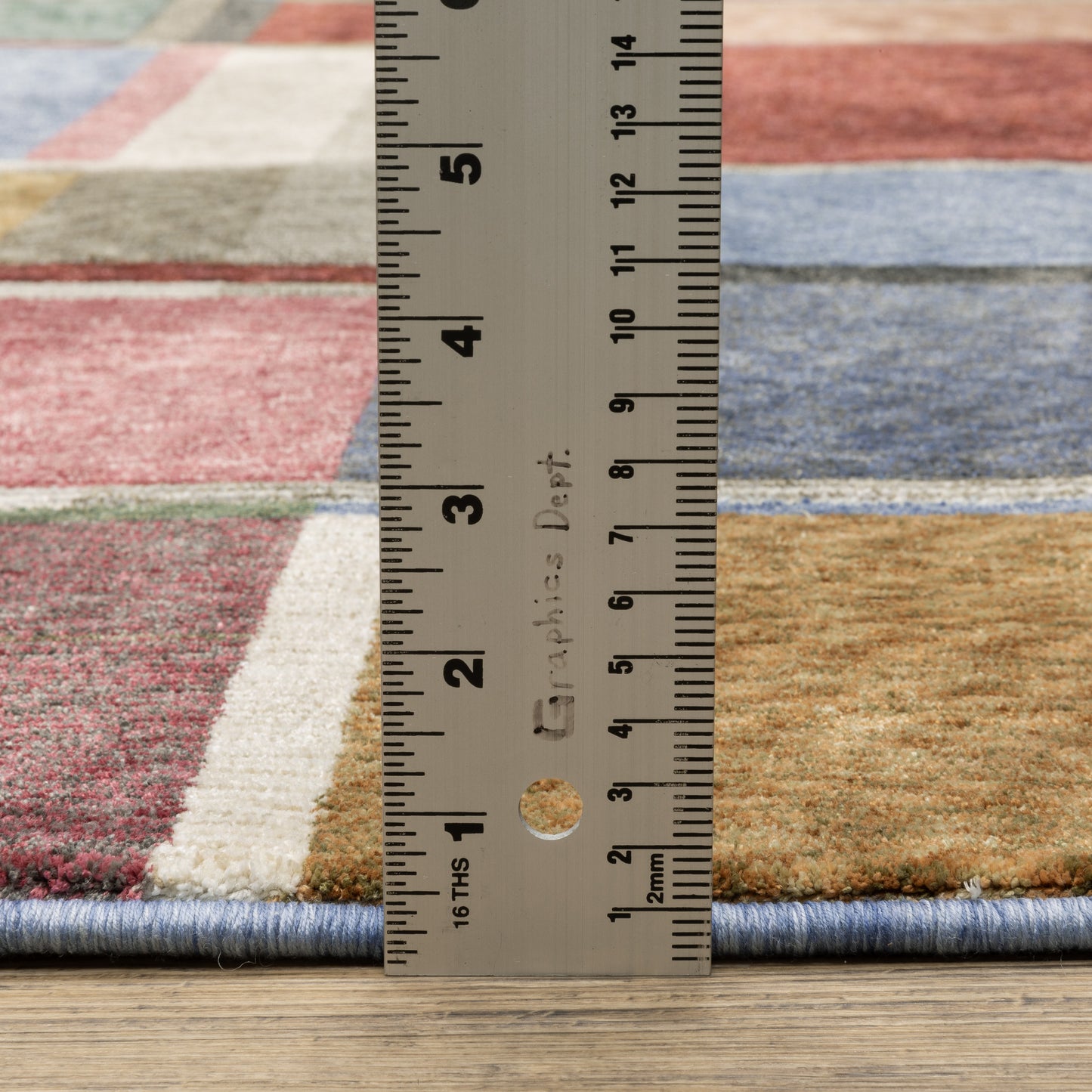 Tisdell Geometric Multi/ Multi Cut Pile Rug