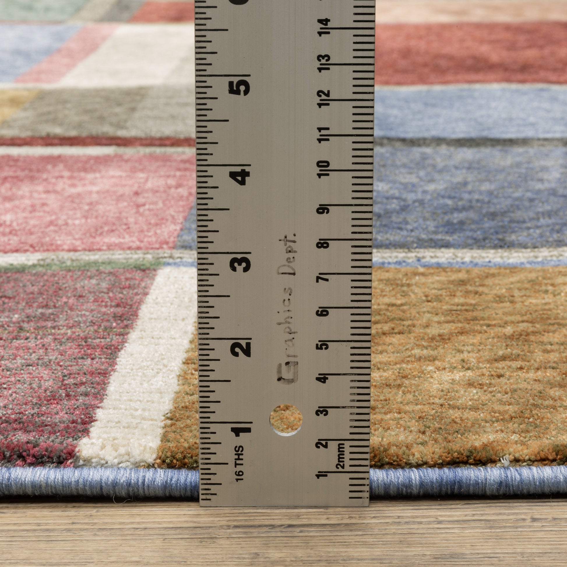 Tisdell Geometric Multi/ Multi Cut Pile Rug
