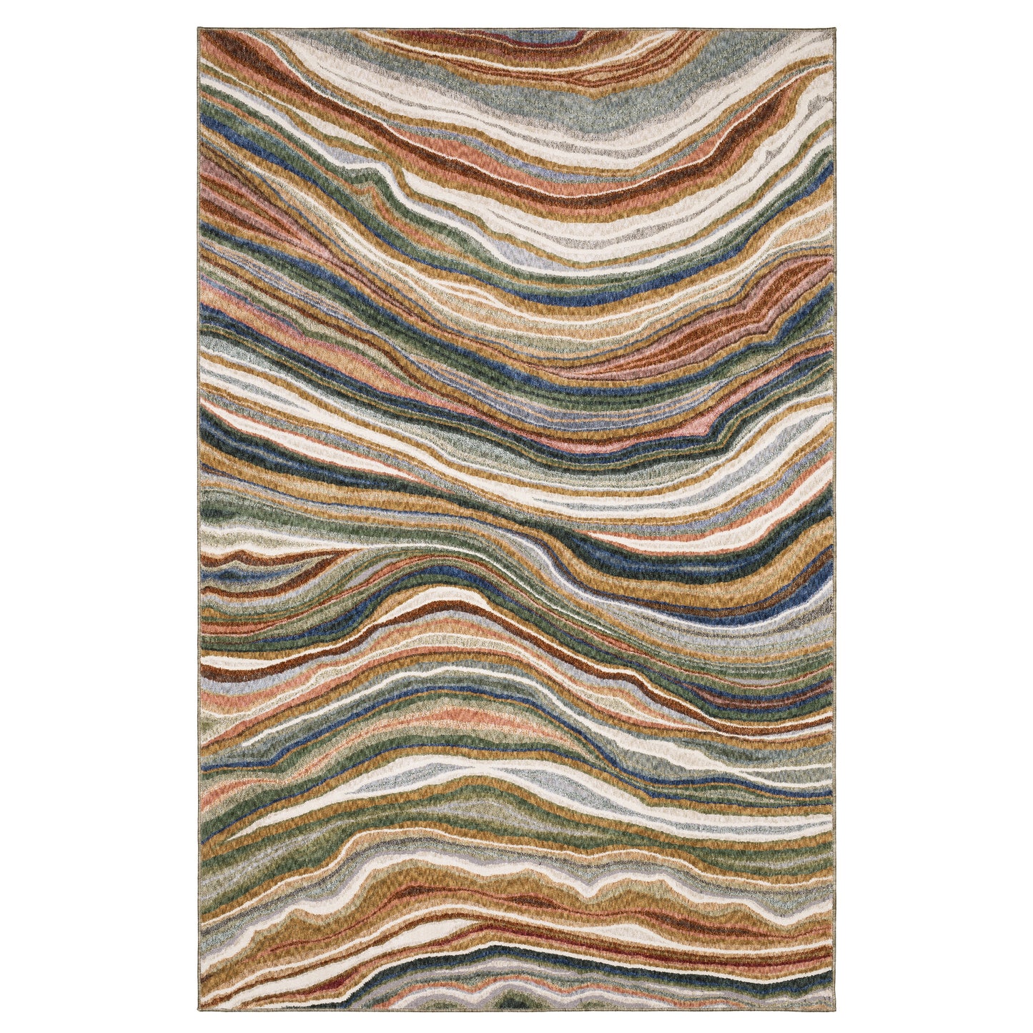 Tisdell TIS07 Multi Abstract Rug