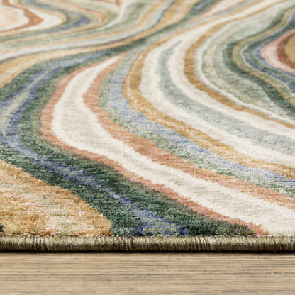 Tisdell Abstract Multi/ Multi Cut Pile Rug