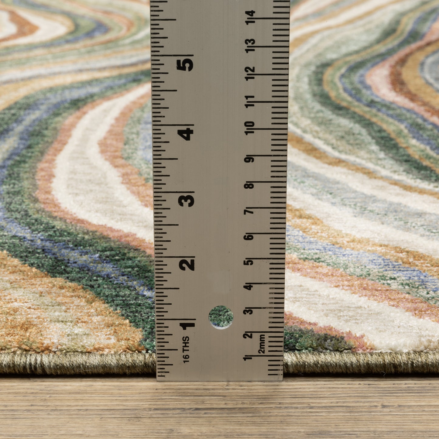 Tisdell Abstract Multi/ Multi Cut Pile Rug