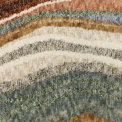 Tisdell Abstract Multi/ Multi Cut Pile Rug