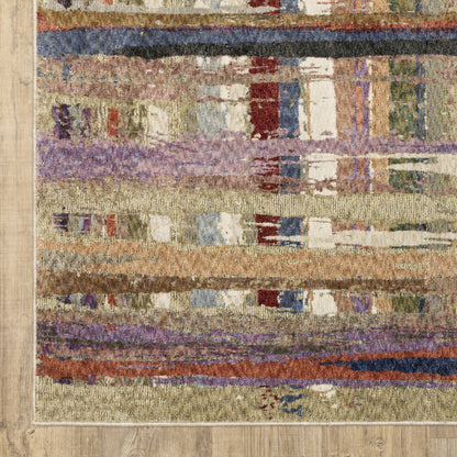 Tisdell Abstract Multi/ Multi Cut Pile Rug