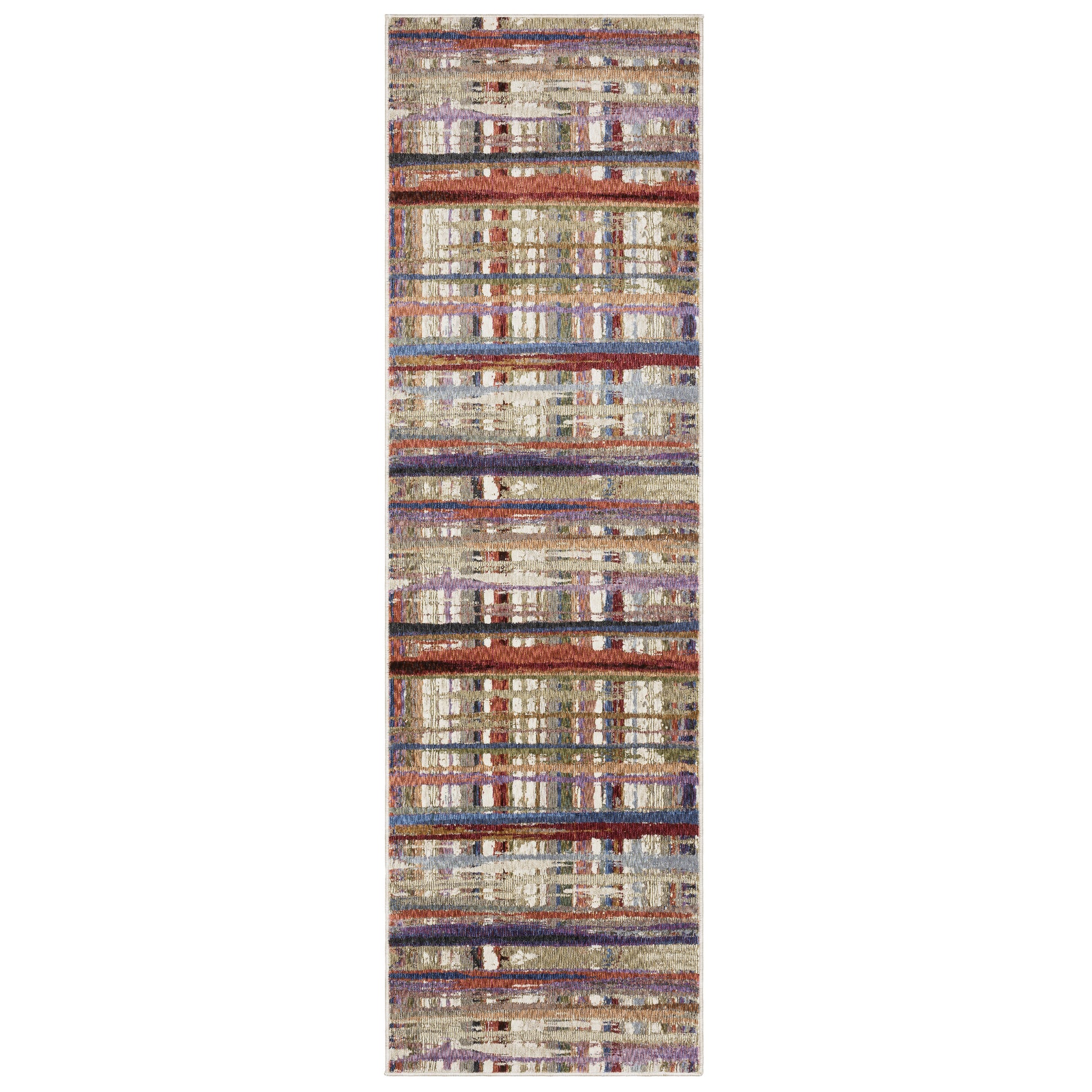 Tisdell Tis08 Multi/ Multi Abstract Rug