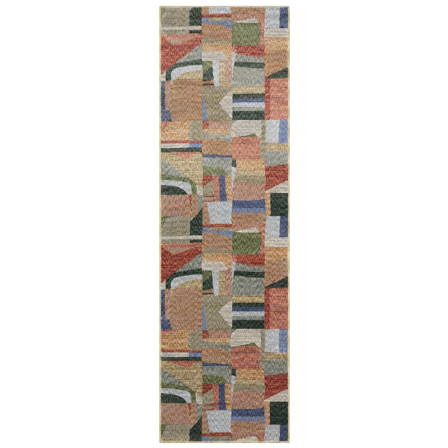 Tisdell Tis09 Multi/ Multi Geometric Rug