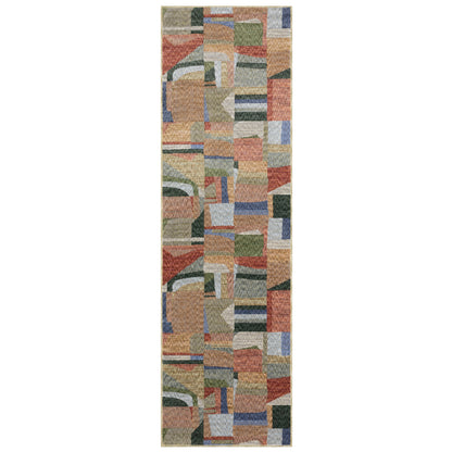Tisdell Tis09 Multi/ Multi Geometric Rug