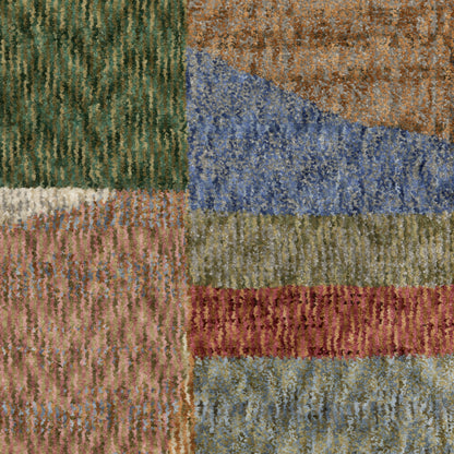 Tisdell Geometric Multi/ Multi Cut Pile Rug
