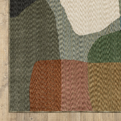 Tisdell Abstract Multi/ Multi Cut Pile Rug