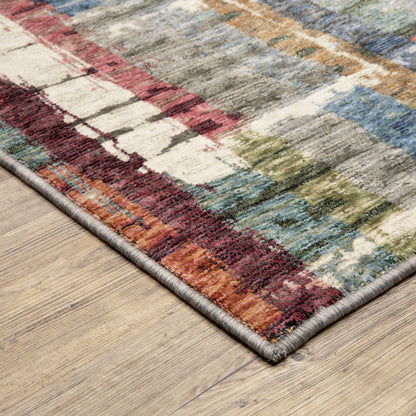 Tisdell Abstract Multi/ Multi Cut Pile Rug