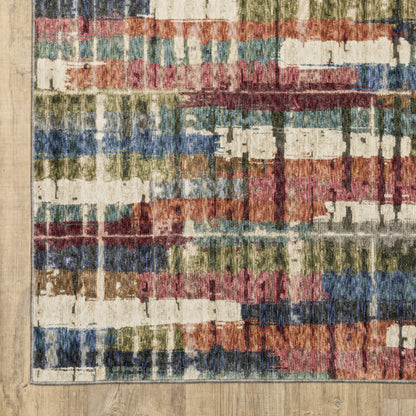Tisdell Abstract Multi/ Multi Cut Pile Rug