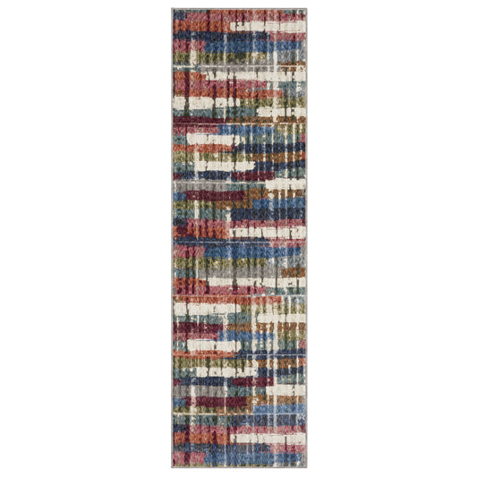 Tisdell Tis12 Multi/ Multi Abstract Rug