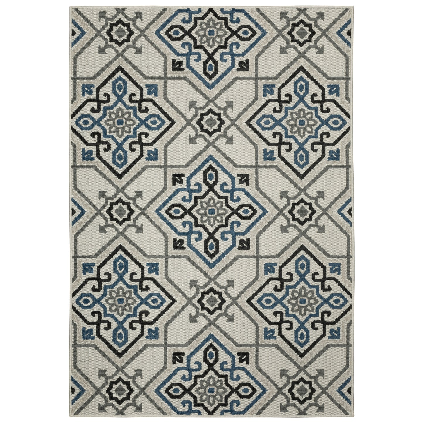 Torrey 004Y1 Beige Medallion Rug