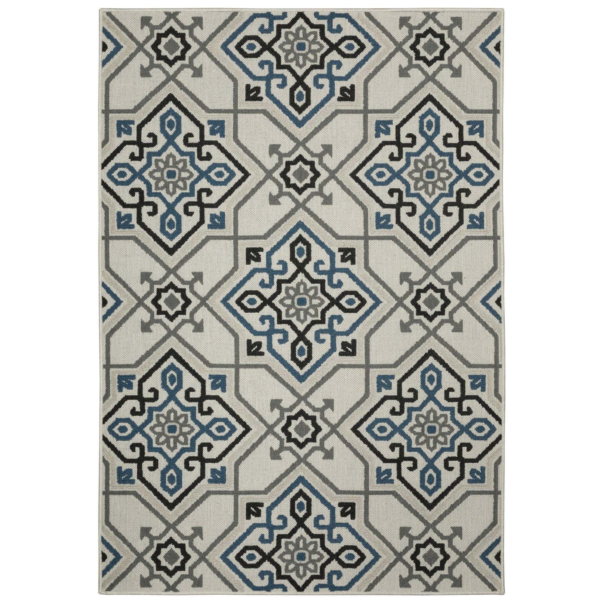 Torrey 004Y1 Beige Medallion Rug