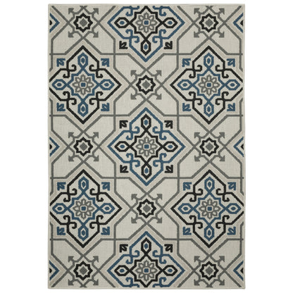 Torrey 004Y1 Beige Medallion Rug