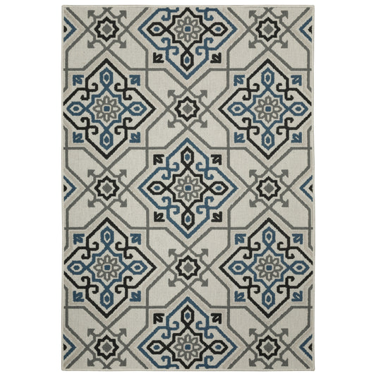 Torrey 004Y1 Beige Medallion Rug