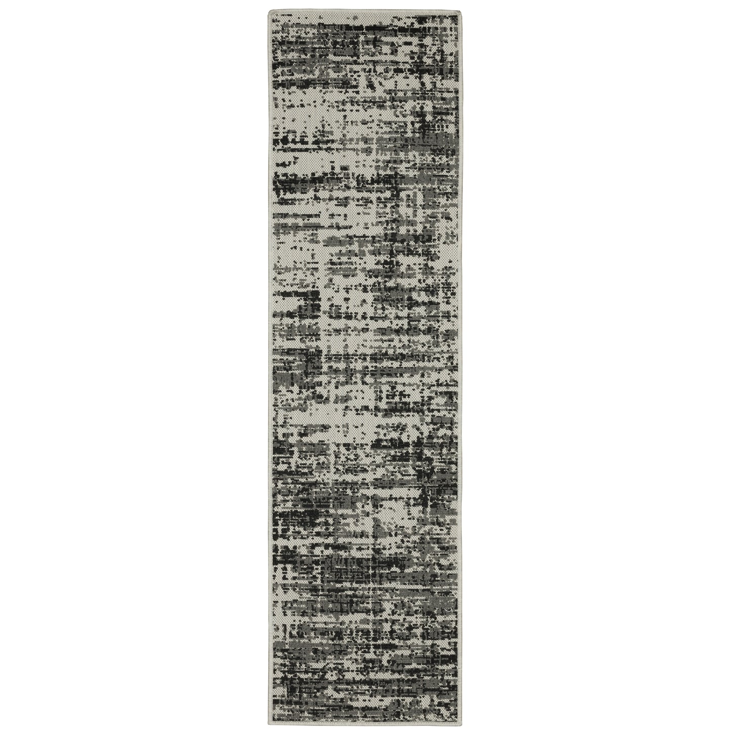 Torrey 531W1 Black Outdoor Rug