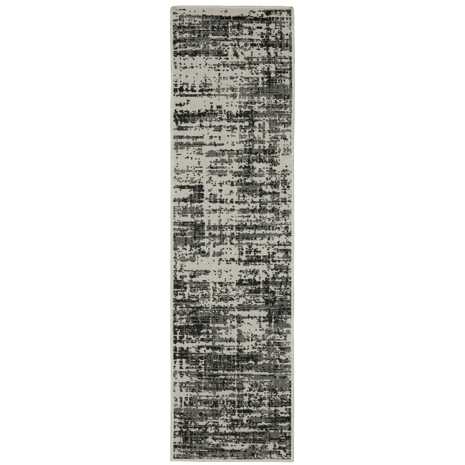 Torrey 531W1 Black Outdoor Rug