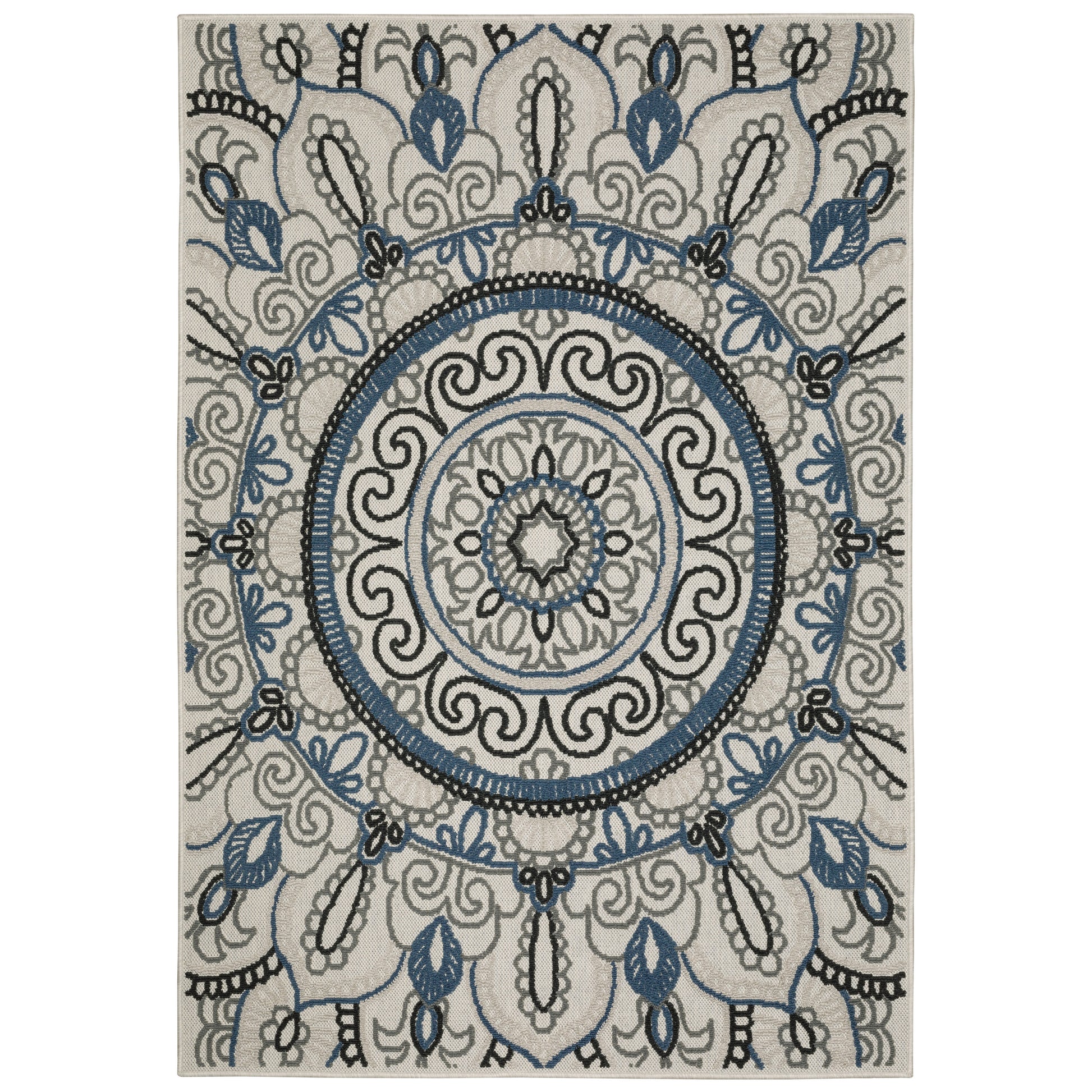 Torrey 072J1 Beige Outdoor Rug