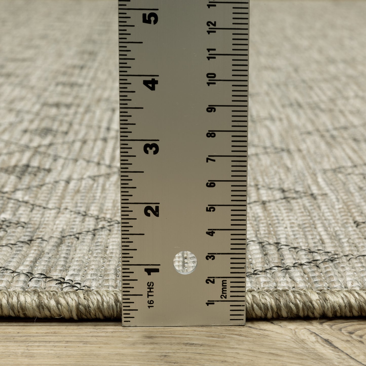 Tortuga Tribal Beige/ Black Geometric Flat Weave Rug