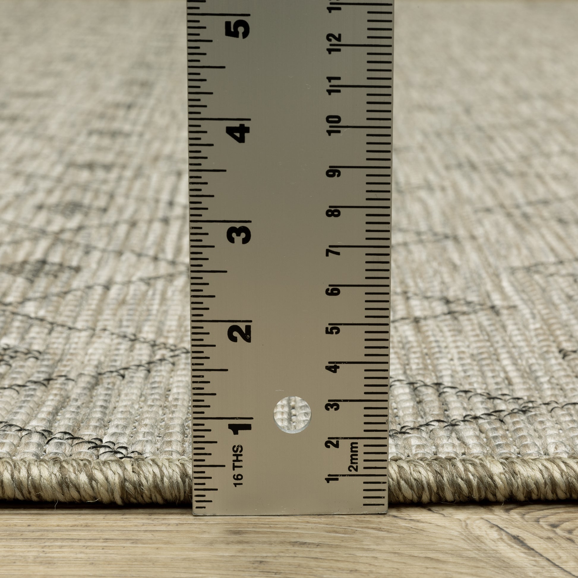 Tortuga Tribal Beige/ Black Geometric Flat Weave Rug