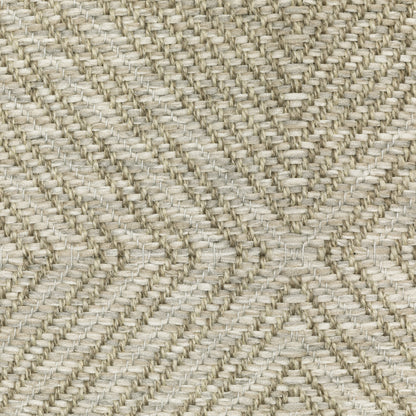 Tortuga Geometric Beige/ Beige Flat Weave Rug