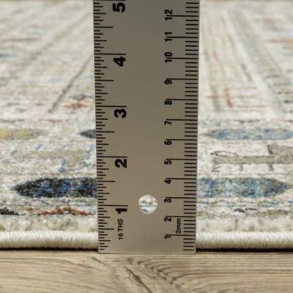 Venice Southwest/Lodge Ivory/ Multi Cut Pile Rug