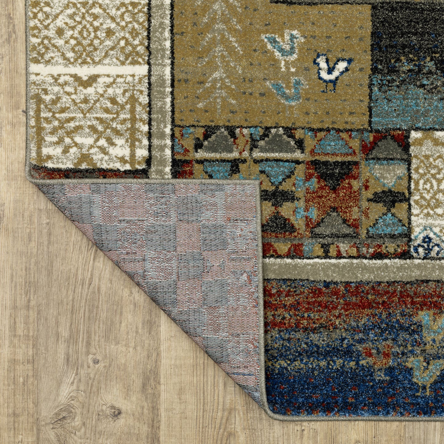 Venice Geometric Multi/ Multi Southwest/Lodge Cut Pile Rug