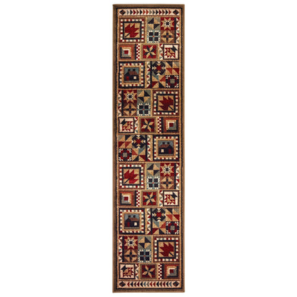 WOODLANDS 9596A Brown