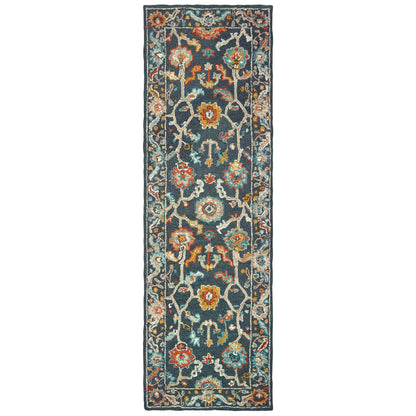 ZAHRA 75501 Blue