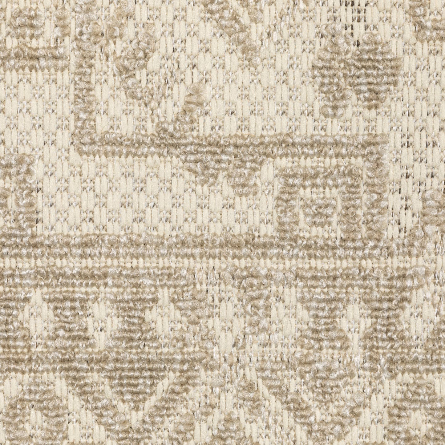 Zarina Distressed Beige/ Ivory Oriental Flat Weave Rug