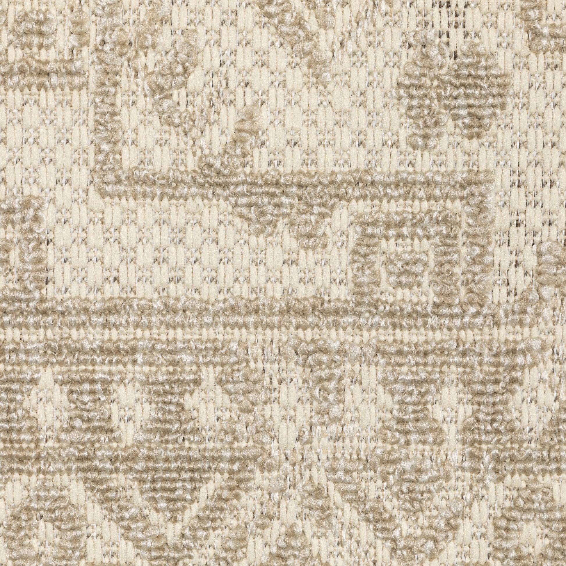 Zarina Distressed Beige/ Ivory Oriental Flat Weave Rug